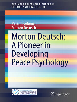 cover image of Morton Deutsch